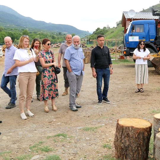 Obisk v Občini Adigeni in seznanitev s potekom projekta Ukrepi za trajnostno rabo gozdov v občini Adigeni
